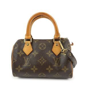 Louis Vuitton Speedy Mini Hl Monogram Canvas Brown Canvas Handbag